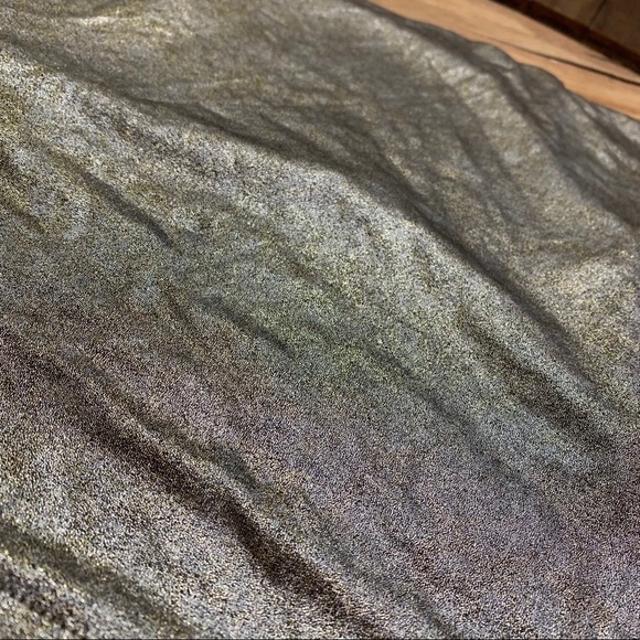 Express || Gold Chain Trimmed Neckline Moto Tank Cami Top S - Picture 10 of 12